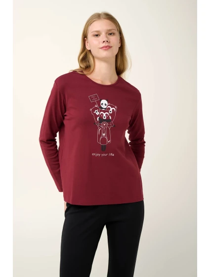 Bavlněné dámské pyžamo model 20617588 - Vamp