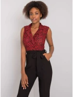 Kombinezon RO KO  czarno czerwony model 21365403 - FPrice