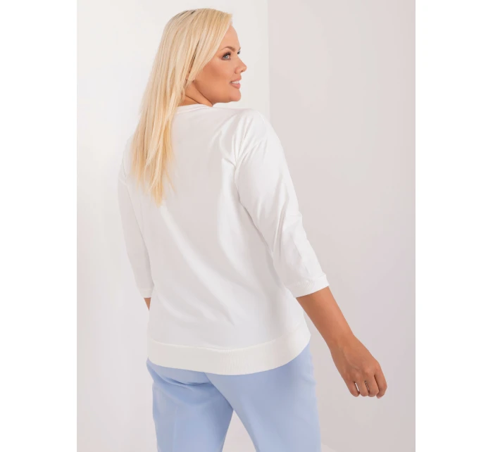 Bluzka RV BZ model 21271993 ecru - FPrice