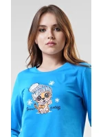 Dámské pyžamo dlouhé Tygřík