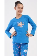 Dětské pyžamo dlouhé Méďa I love model 20851279 - Vienetta Kids
