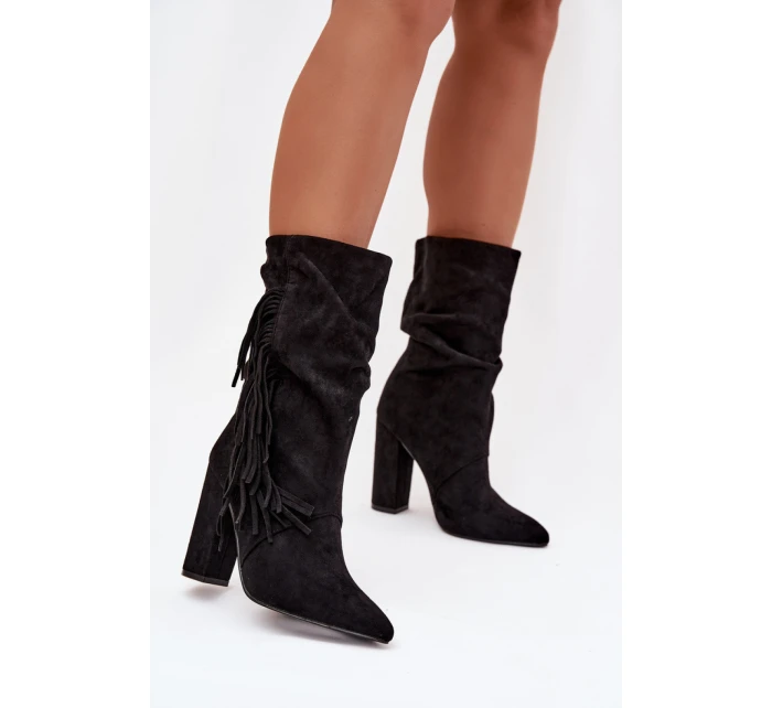 Boty na podpatku  model 221127 Step in style