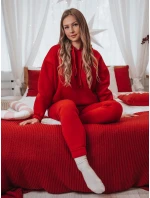 KSENIIA PREMIUM dámská tepláková souprava červená FashionStreet AY1112