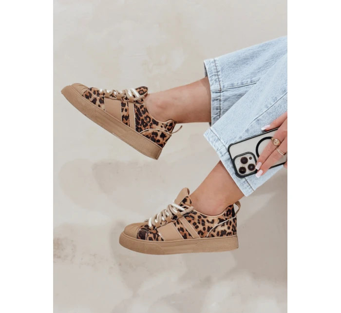 Dámské sportovní tenisky SNEAKI s leopardím potiskem FashionStreet ZY0821 Dámské sportovní tenisky SNEAKI s leopardím potiskem FashionStreet ZY0821