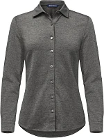 Cutter & Buck Advantage Shirt Women Piqué halenka s dlouhým rukávem model 22458639 anthracite melange Cutter & Buck Advantage Shirt Women Piqué halenka s dlouhým rukávem model 22458639 anthracite melange