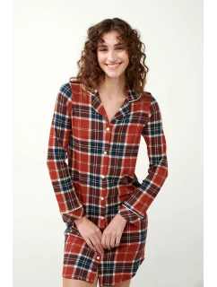 Noční košile s knoflíky model 20516512 - Vamp