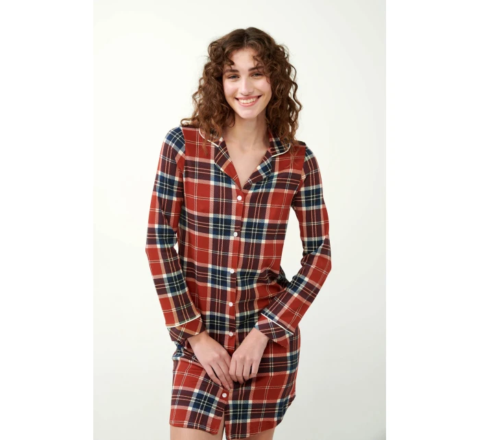 Noční košile s knoflíky model 20516512 - Vamp Noční košile s knoflíky model 20516512 - Vamp