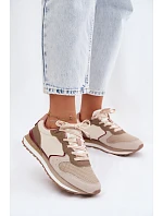 Dámské Sportovní Sneakers Béžové model 22107478 - McArthur Dámské Sportovní Sneakers Béžové model 22107478 - McArthur