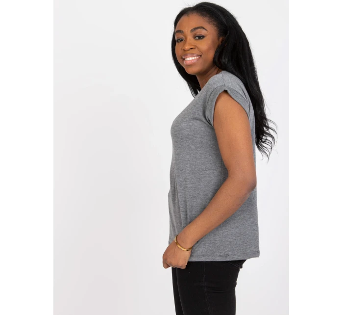 Tričko RV TS 4833.45P tmavě šedá