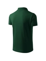 Pique Polo polokošile pánská dark green Pique Polo polokošile pánská dark green