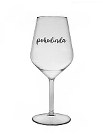 POHODINDA - čirá nerozbitná sklenice na víno 470 ml