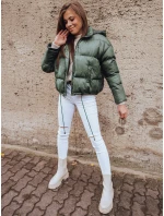 Dámská bunda SIMMON zelená FashionStreet TY3049 Dámská bunda SIMMON zelená FashionStreet TY3049