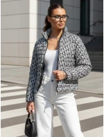 Dámská přechodná krátká prošívaná bunda MY DEAR černá FashionStreet TY4505