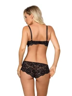 Dámské kalhotky model 20905444 black - Roza Dámské kalhotky model 20905444 black - Roza