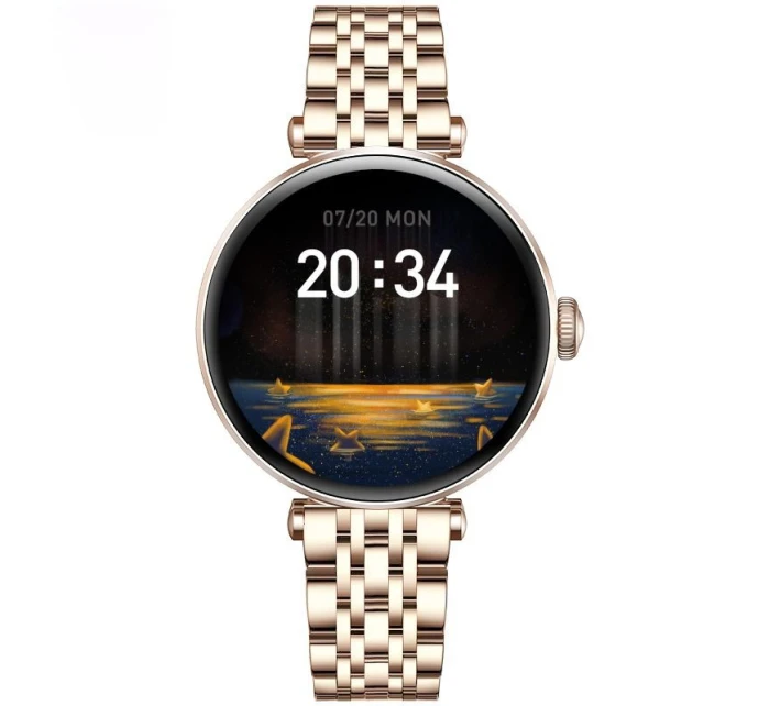 Chytré hodinky Gravity Rose Gold Black 2 Strap GT26-6 Chytré hodinky Gravity Rose Gold Black 2 Strap GT26-6