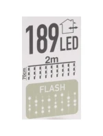 LAMPKI CHOINKOWE LED CIEPŁY BIAŁY FLASH model 21832469 LAMPKI CHOINKOWE LED CIEPŁY BIAŁY FLASH model 21832469
