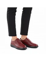Dámská pohodlná obuv 24PB02-5933 bordó - UNISOFT Dámská pohodlná obuv 24PB02-5933 bordó - UNISOFT