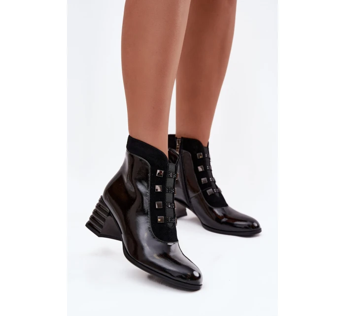 Boty na podpatku  model 219244 Step in style