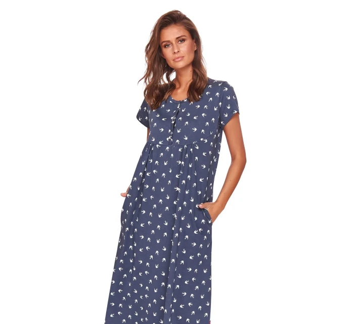 Dámská těhotenská košile 4119 blue - Doctornap Dámská těhotenská košile 4119 blue - Doctornap