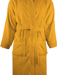 The One Towelling Bathrobe hooded Župan s kapucí 48.1021 gold yellow