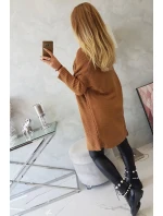 Svetr s netopýřími rukávy velbloudí