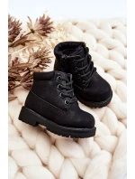 černé teplé Dětské boty model 21506652 - Boto