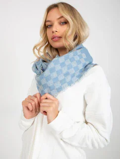 Tunelová šála AT KM model 17833610 světle modrá - FPrice