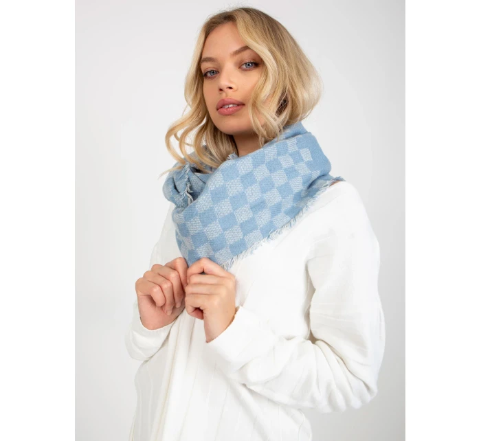 Tunelová šála AT KM model 17833610 světle modrá - FPrice Tunelová šála AT KM model 17833610 světle modrá - FPrice