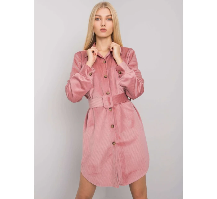 Šaty DHJ SK 10333.12P tmavě růžová Šaty DHJ SK 10333.12P tmavě růžová