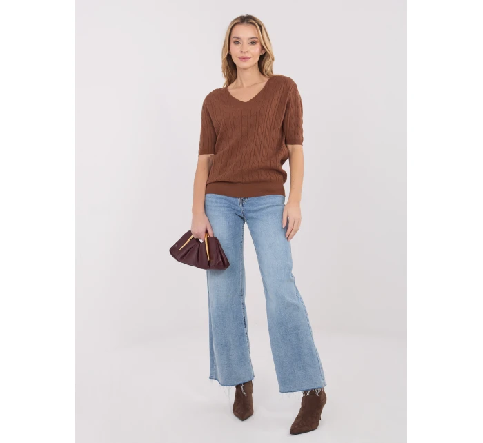 Jumper PM SW B 615.18 světle hnědý