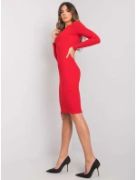 Šaty RV SK model 16328222 červená - FPrice Šaty RV SK model 16328222 červená - FPrice