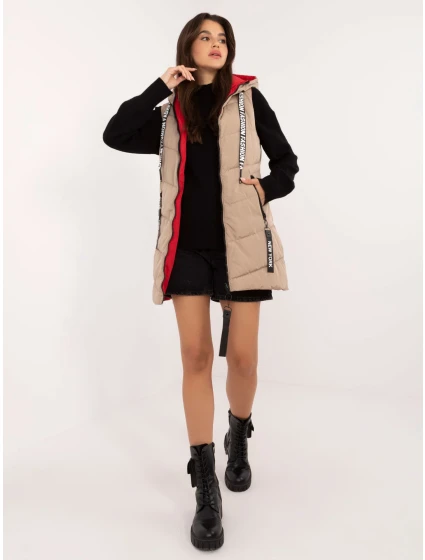 Kamizelka SK KZ HH model 21175323 beżowy - FPrice Kamizelka SK KZ HH model 21175323 beżowy - FPrice