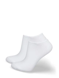 Pánské kotníkové ponožky STOP BACTERIA – bílé