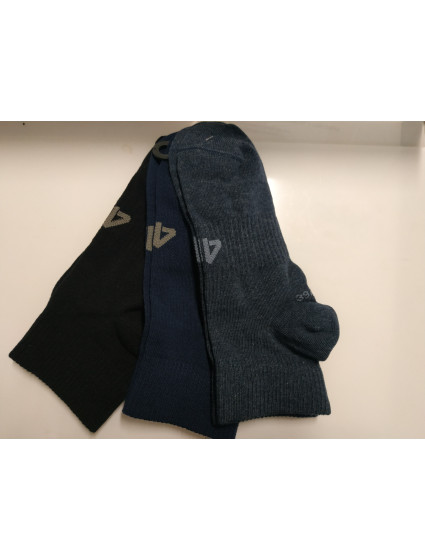 Pánské ponožky 4F SOM302 Modrá_Černá (3páry)