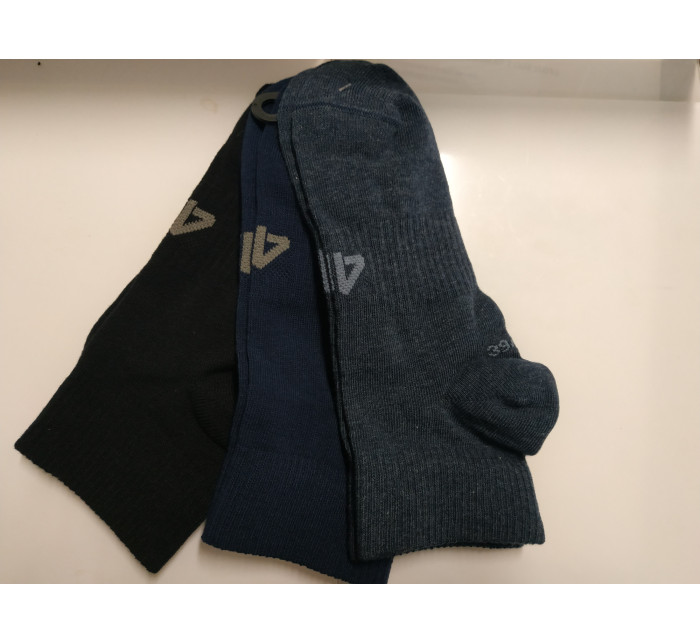 Pánské ponožky 4F SOM302 Modrá_Černá (3páry)