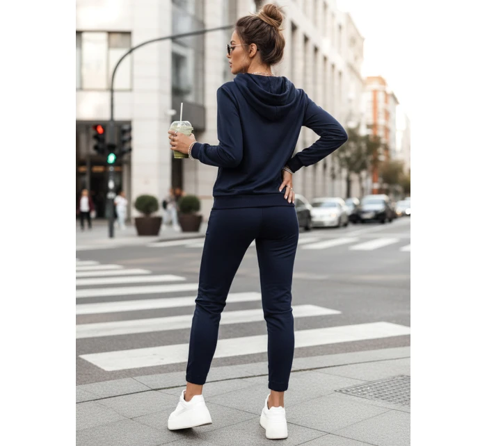 Dámská tepláková souprava MIGEL navy blue FashionStreet AY1084 Dámská tepláková souprava MIGEL navy blue FashionStreet AY1084