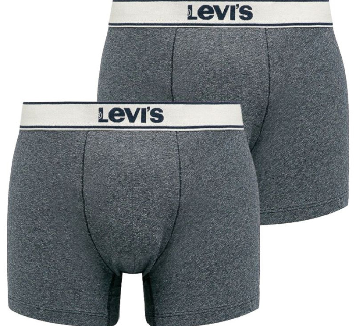 Pánské boxerky 2Pack 37149-0399 Grey - Levi's