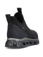 Rieker W RKR616 černá nazouvací pohodlná kotníková obuv