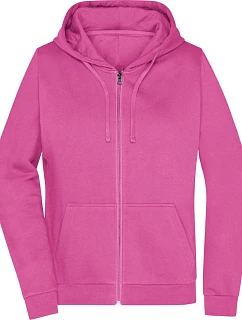 JN 755 Dámská mikina s kapucí model 22489497 pink - Daiber