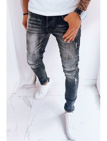 Pánské černé džínové kalhoty Dstreet UX3999