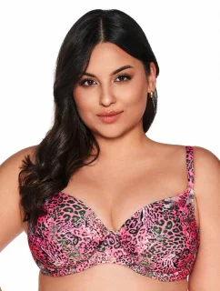 PLAVKOVÁ PODPRSENKA SK 217 RŮŽOVÁ MAXI