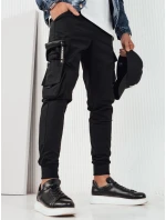 Pánské bojové kalhoty černé Dstreet UX4161