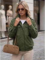 Kurtka damska zielona model 22350774 - FashionStreet Kurtka damska zielona model 22350774 - FashionStreet