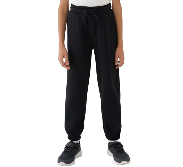 Dívčí kalhoty CAS tmavě černé JWMM00TTRO 20S model 21343679 - 4F Dívčí kalhoty CAS tmavě černé JWMM00TTRO 20S model 21343679 - 4F