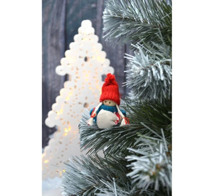 DEKORATIVNÍ PANENKA S TAŠKOU MODRÁ DÍVKA 7,5 CM DEKORATIVNÍ PANENKA S TAŠKOU MODRÁ DÍVKA 7,5 CM