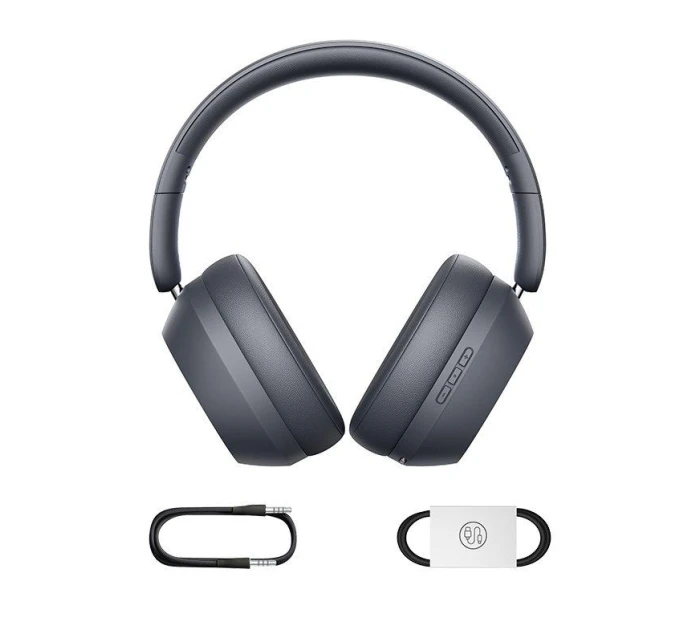 Bezdrátová sluchátka Baseus Bass 35 Max (šedá)