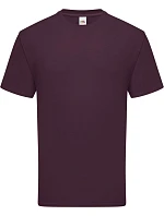 Fruit of the Loom Iconic 195 T Pánské těžké tričko 16.1422 dark plum Fruit of the Loom Iconic 195 T Pánské těžké tričko 16.1422 dark plum