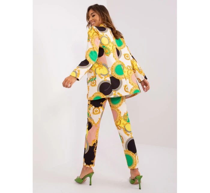 Marynarka DHJ MA model 18725629 czarno beżowy - FPrice