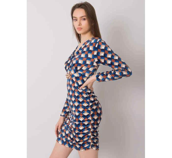 Šaty DHJ SK 12695.26P tmavě modrá