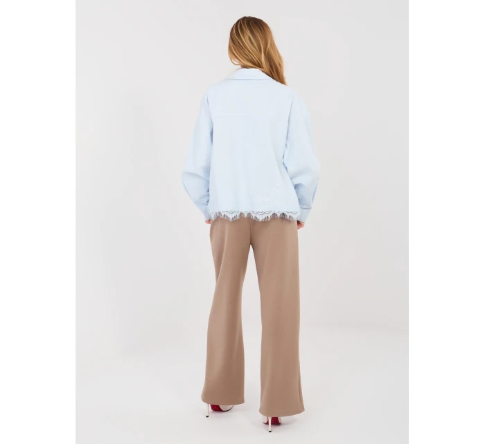 Spodnie MI SP model 21944660 ciemny bezowy - FPrice